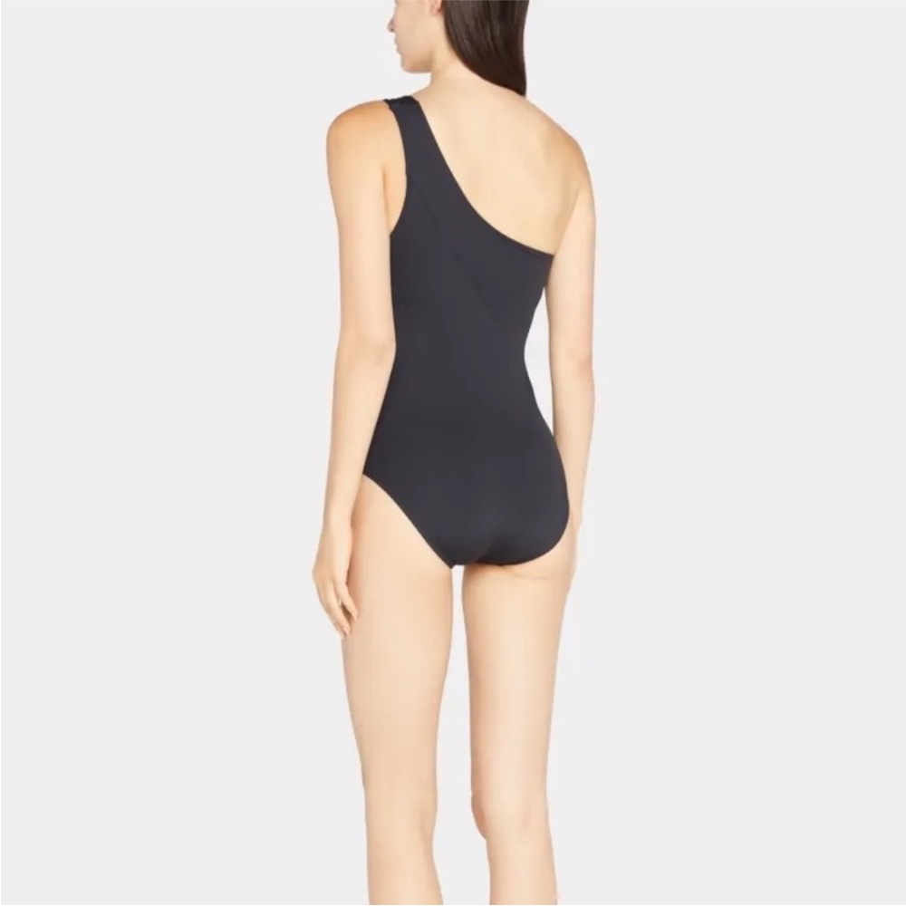 Carmen Marc Valvo one piece white bathing suit size 12 NWT - Picture 3 of 8